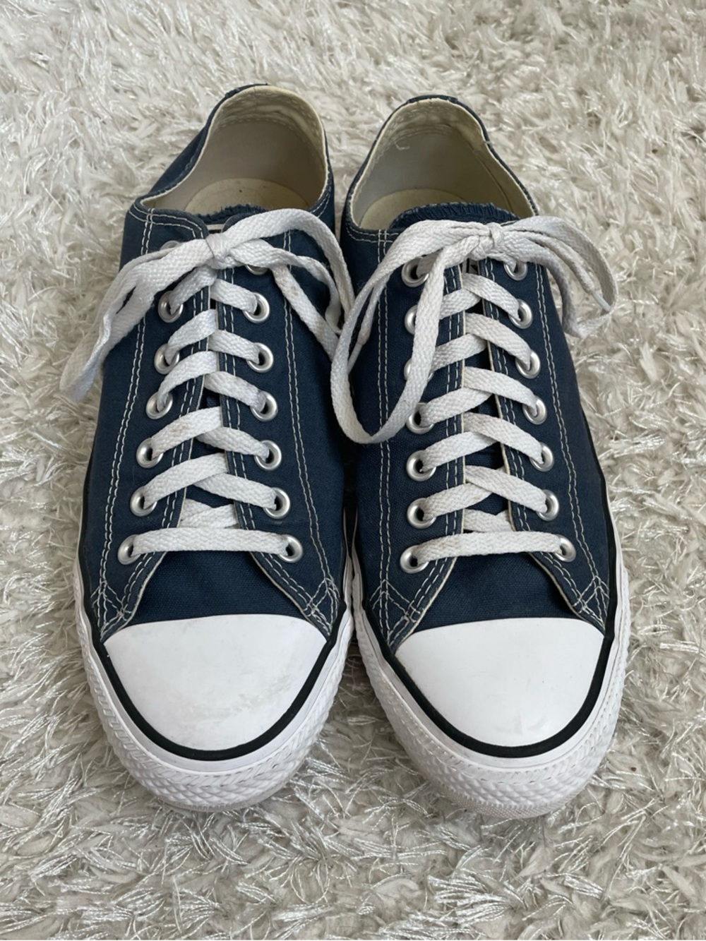 Converse All Star Chuck Taylor Low Top Sneakers Navy Blue